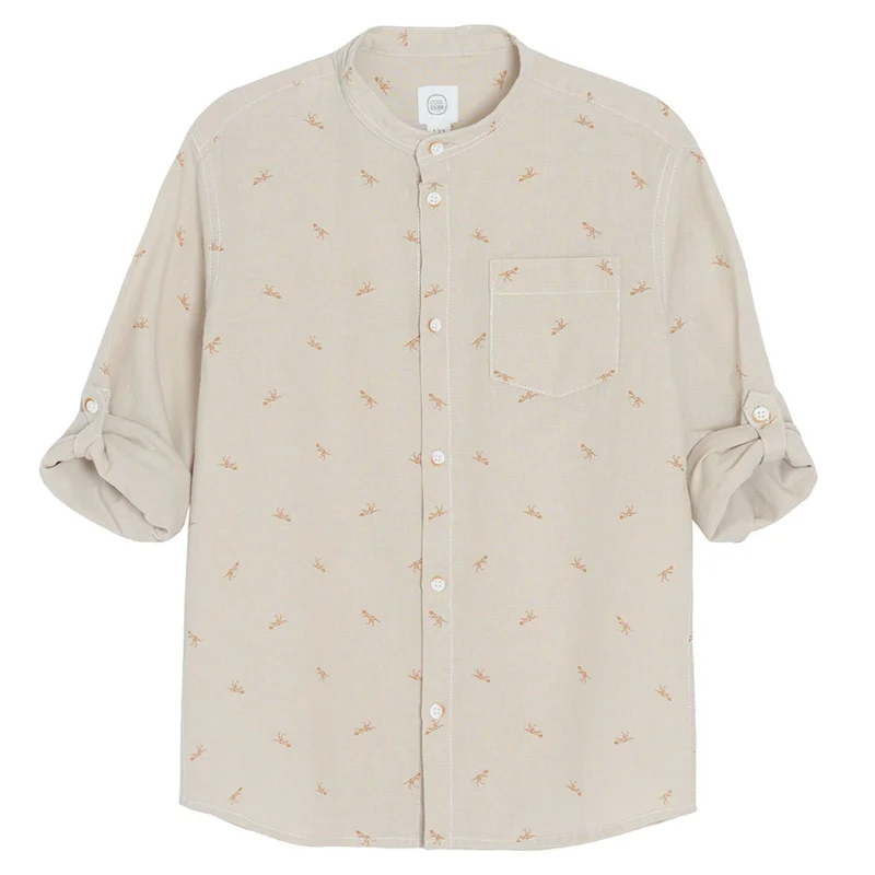 Cool Club by SMYK WHITE COTTON SHIRT L/S